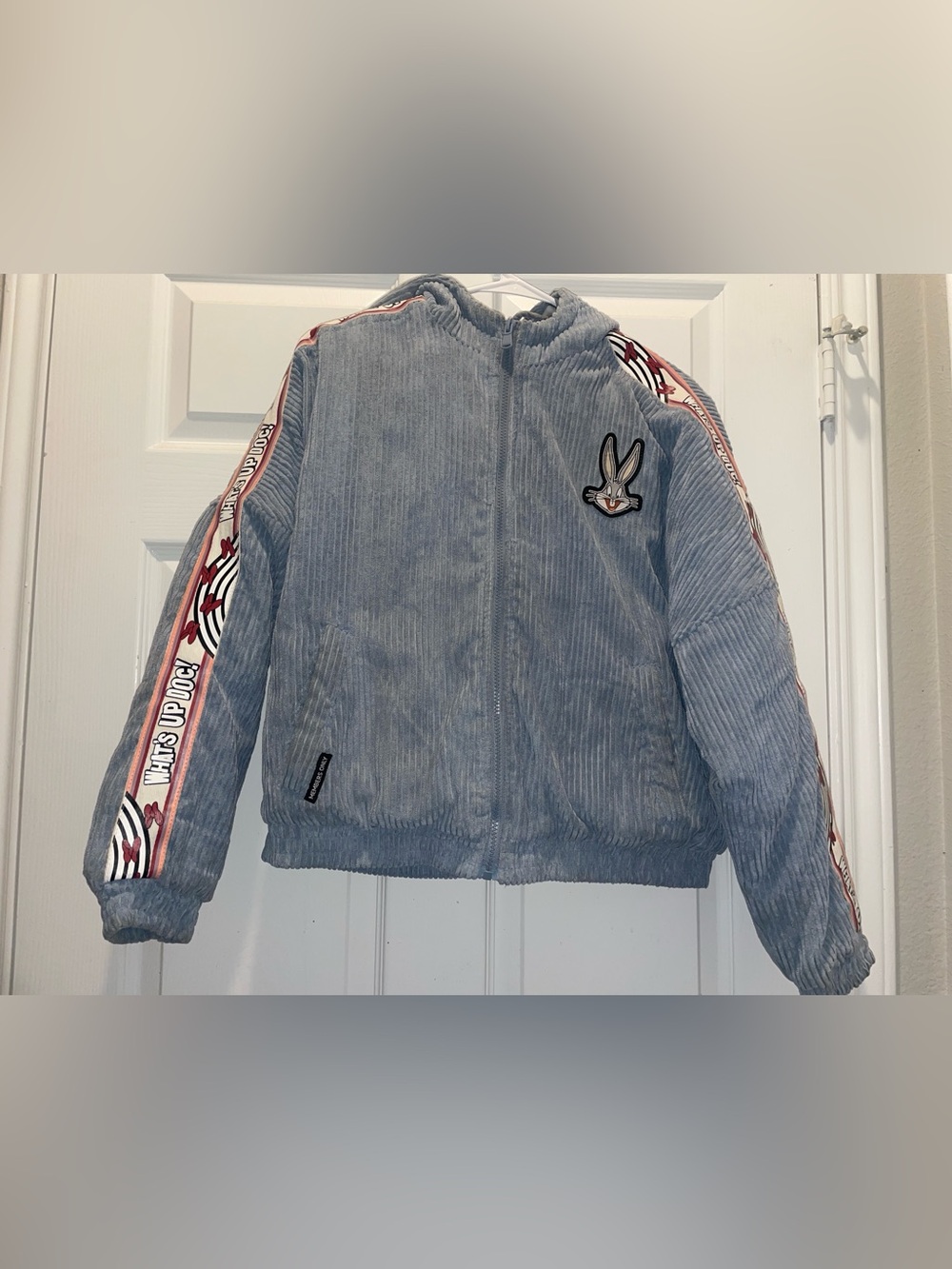 Vintage Members Only Looney Tunes Unisex Bugs Bunny bomber jacket